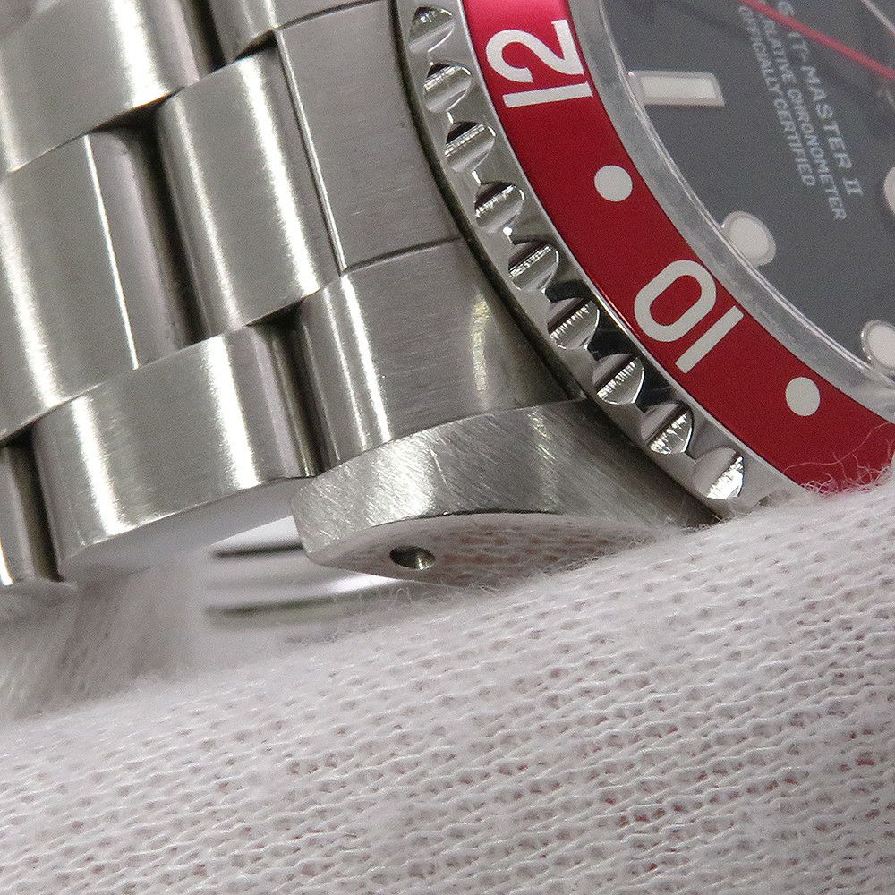 ロレックス GMTマスター2 デイト T番 16710 ROLEX 腕時計 ウォッチ ブラック文字盤