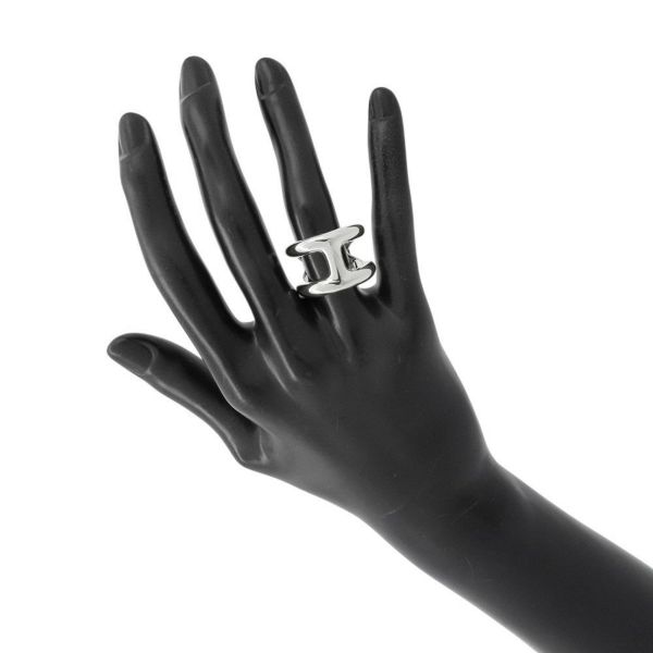 エルメス リング オスモズGM Osmose SV925シルバー リングサイズ53 HERMES ジュエリー 指輪