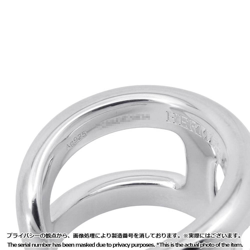 エルメス リング オスモズGM Osmose SV925シルバー リングサイズ53 HERMES ジュエリー 指輪
