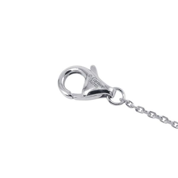 カルティエ ネックレス ダムール ネックレス ダイヤモンド 中石0.19ct K18WGホワイトゴールド N7406700 ペンダント GIA鑑定書付き