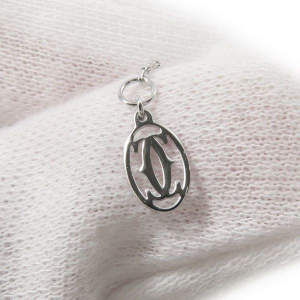 カルティエ ネックレス ダムール XS ダイヤモンド 1P 計0.04ct K18WGホワイトゴールド B7224515 Cartier ペンダント