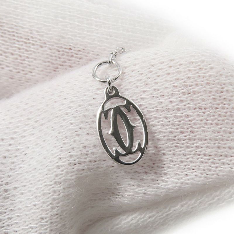 カルティエ ネックレス ダムール XS ダイヤモンド 1P 計0.04ct K18WGホワイトゴールド B7224515 Cartier ペンダント