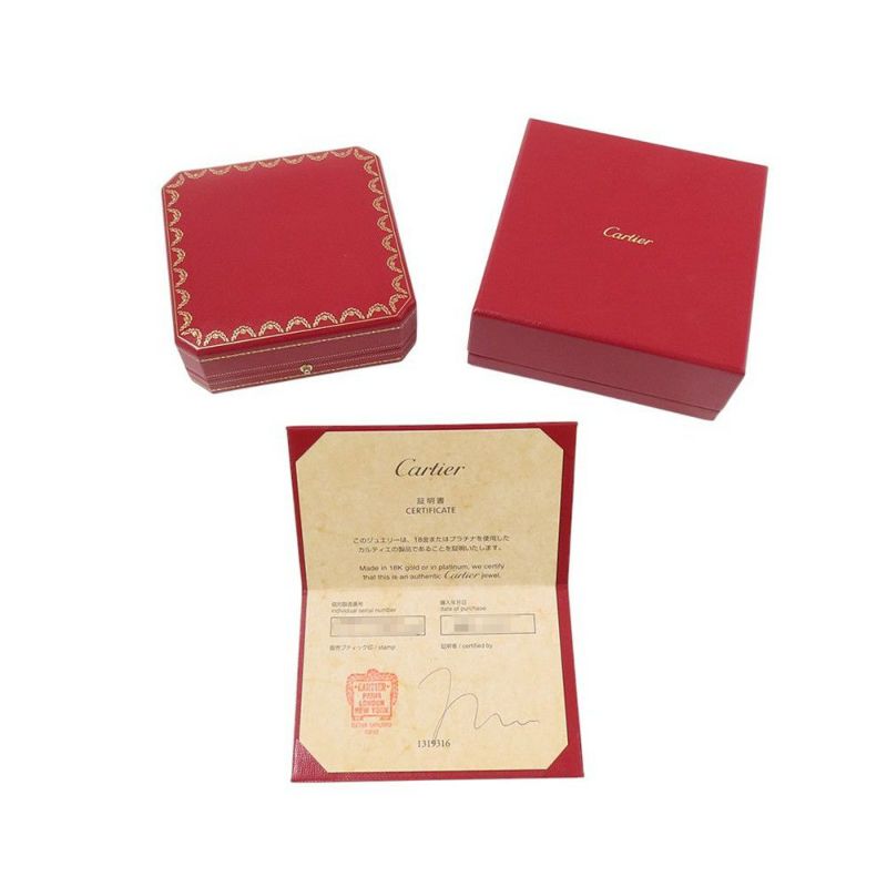 カルティエ ネックレス ダムール XS ダイヤモンド 1P 計0.04ct K18WGホワイトゴールド B7224515 Cartier ペンダント