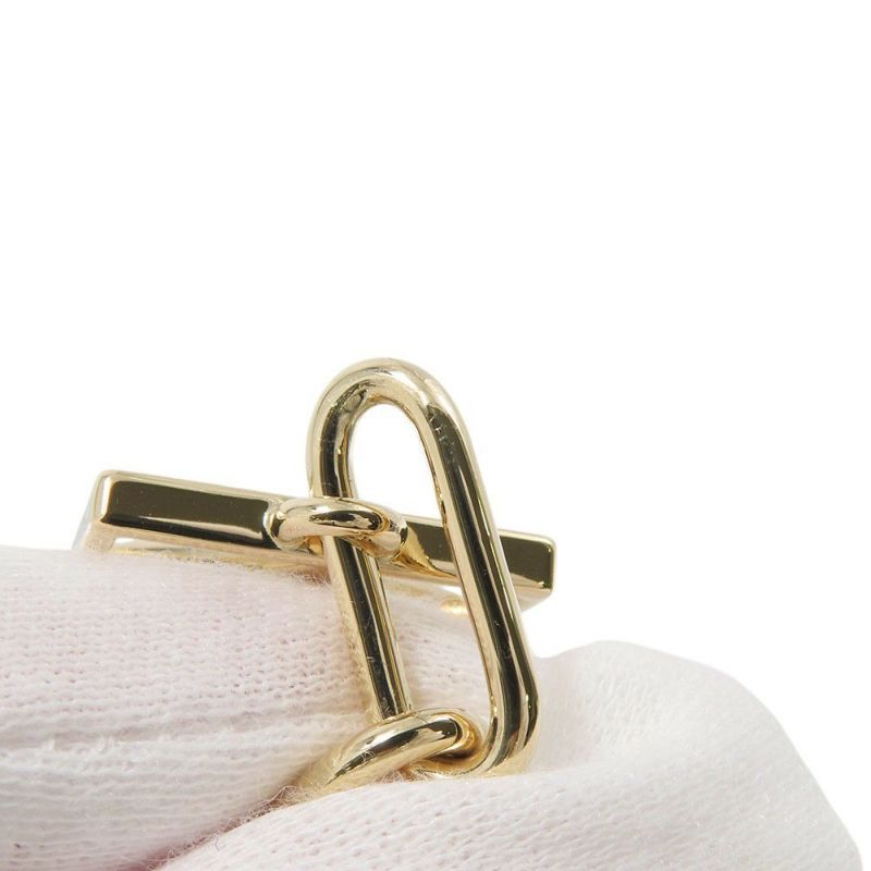 ルイヴィトン ピアス ブックル ドレイユ B ブロッサム ダイヤモンド/マザーオブパール K18YGイエローゴールド Q96790 LOUIS VUITTON