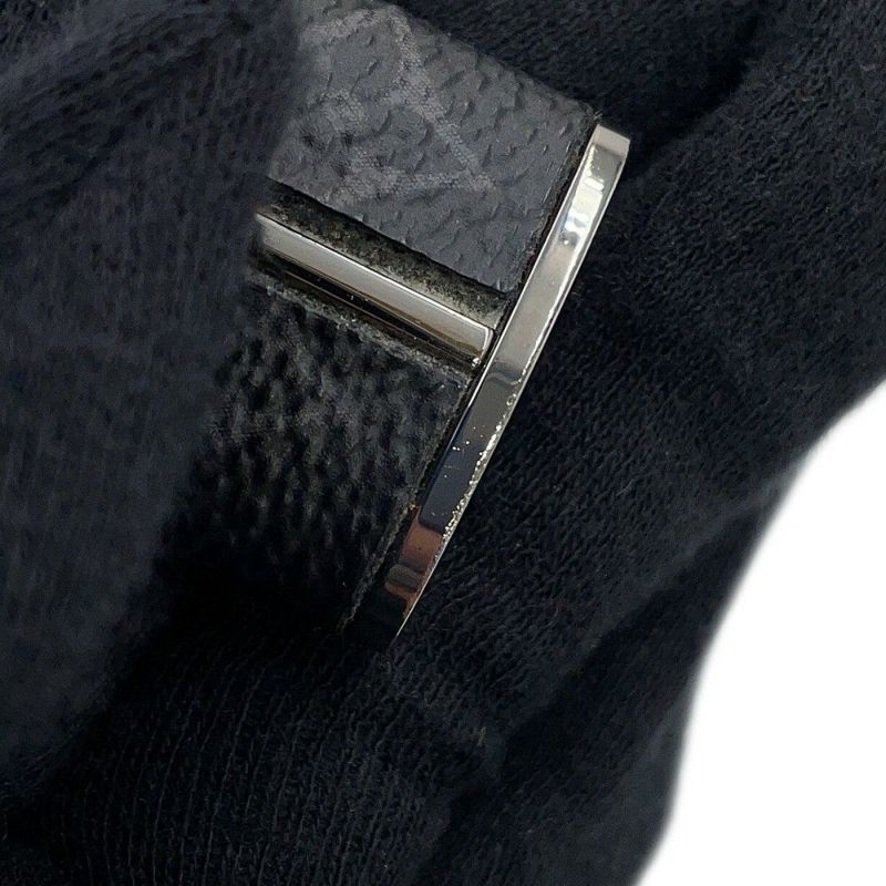 ルイヴィトン キーホルダー モノグラム・エクリプス ポルトクレ・パドロック＆キー M61951 LOUIS VUITTON 黒 ブラック