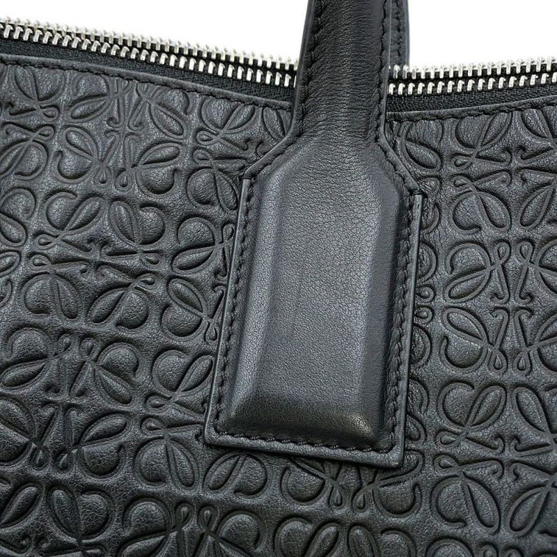 ロエベ ビジネスバッグ ゴヤ シンプル ブリーフケース レザー 337.55.S50 LOEWE 2way 黒