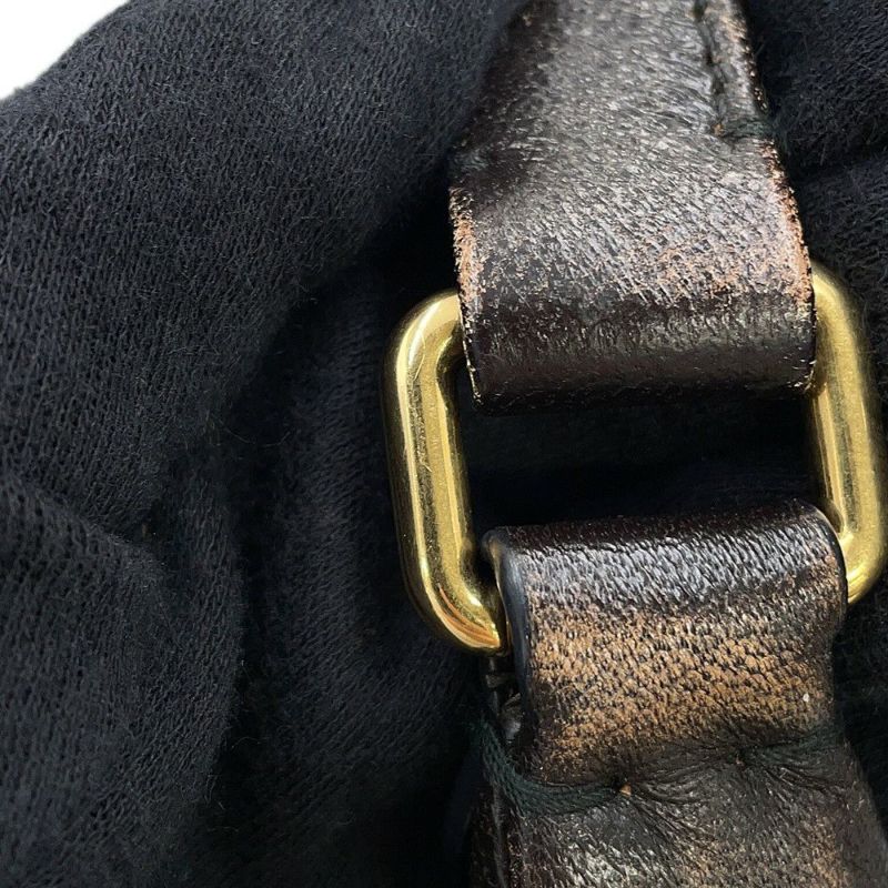 ミュウミュウ ハンドバッグ ポケット ヴィンテージ加工ナッパレザー 5BC188 MIUMIU