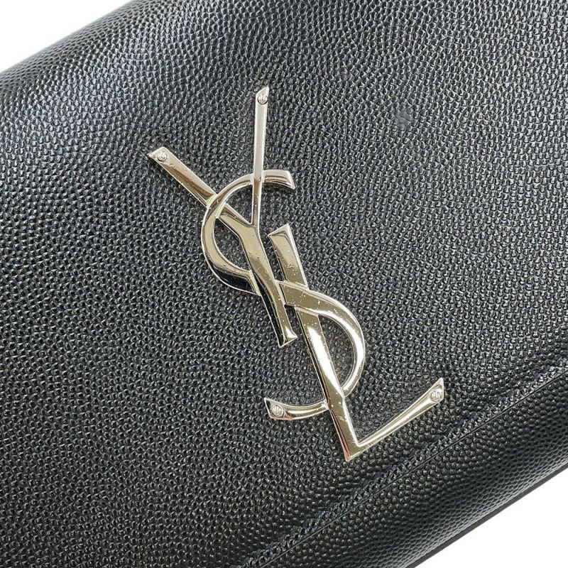 サンローランパリ チェーンショルダーバッグ ケイト スモール 469390 SAINT LAURENT PARIS 黒