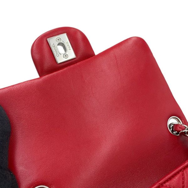 シャネル チェーンショルダーバッグ ミニマトラッセ ココマーク ラムスキン A35200 CHANEL ミニマト