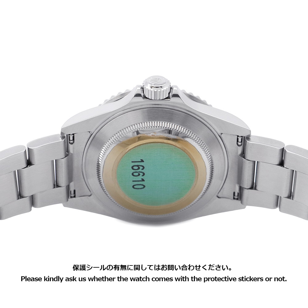 ロレックス サブマリーナ デイト F番 16610LV ROLEX 腕時計 ウォッチ 黒文字盤