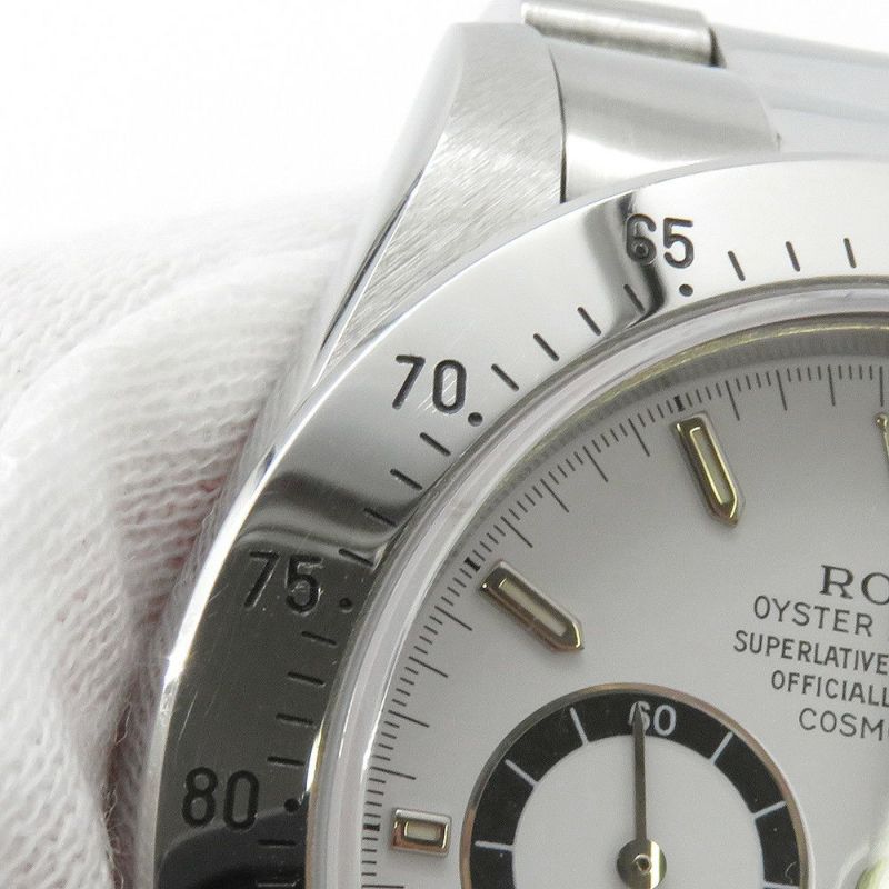 ロレックス コスモグラフ デイトナ S番 16520 ROLEX 腕時計 ウォッチ クロノグラフ 白文字盤