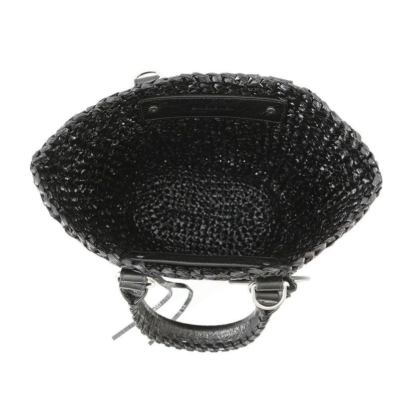 バレンシアガ ハンドバッグ ル カゴール パニエ スモール 786187 BALENCIAGA 2wayショルダー 黒