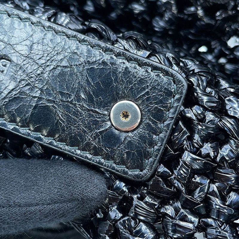 バレンシアガ ハンドバッグ ル カゴール パニエ スモール 786187 BALENCIAGA 2wayショルダー 黒