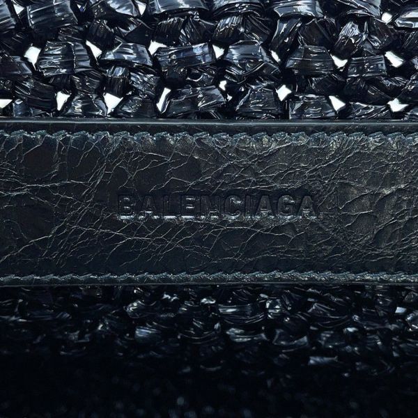バレンシアガ ハンドバッグ ル カゴール パニエ スモール 786187 BALENCIAGA 2wayショルダー 黒