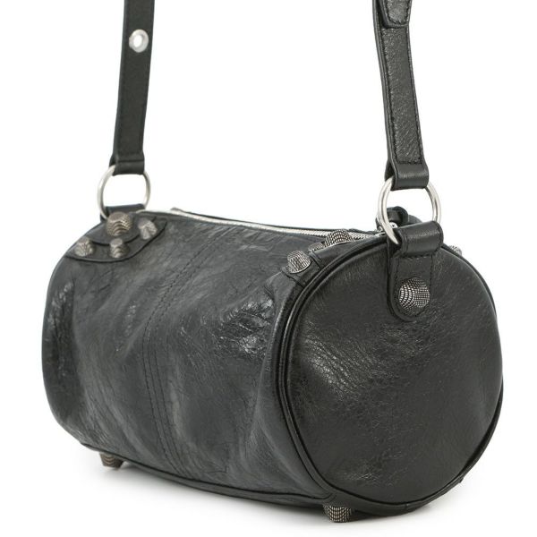 バレンシアガ ショルダーバッグ ル カゴール シリンダー レザー 771716 BALENCIAGA バッグ 黒