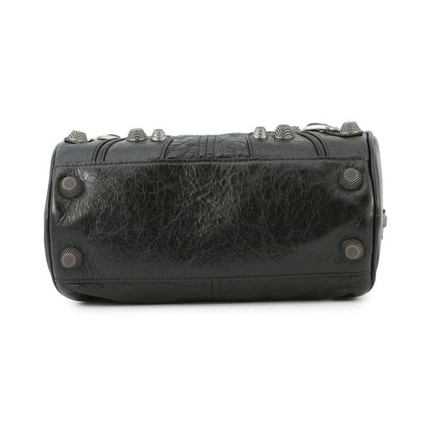 バレンシアガ ショルダーバッグ ル カゴール シリンダー レザー 771716 BALENCIAGA バッグ 黒