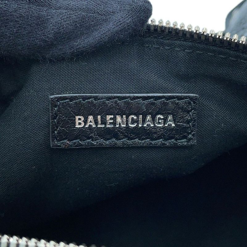 バレンシアガ ショルダーバッグ ル カゴール シリンダー レザー 771716 BALENCIAGA バッグ 黒