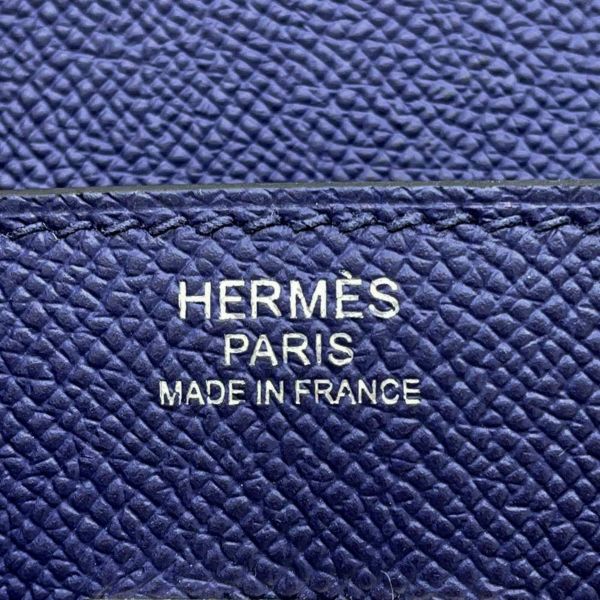 エルメス バーキン30 ブルーアンクル/シルバー金具 エプソン D刻印 HERMES Birkin ハンドバッグ