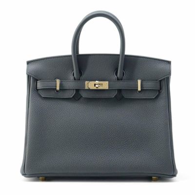 エルメス バーキン25 グリミスティ/シャンパンゴールド金具 トゴ W刻印 HERMES Birkin ハンドバッグ |  中古・新品ブランド販売ギャラリーレア公式通販