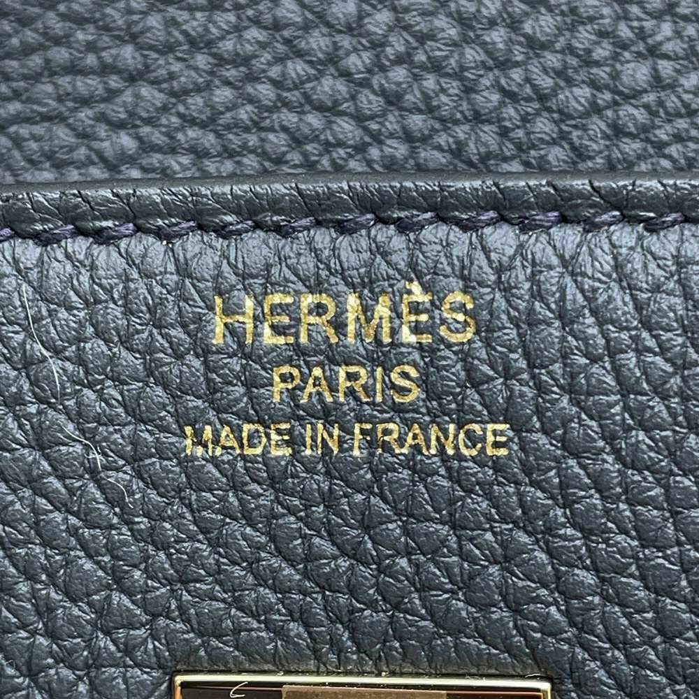 エルメス バーキン25 グリミスティ/シャンパンゴールド金具 トゴ W刻印 HERMES Birkin ハンドバッグ