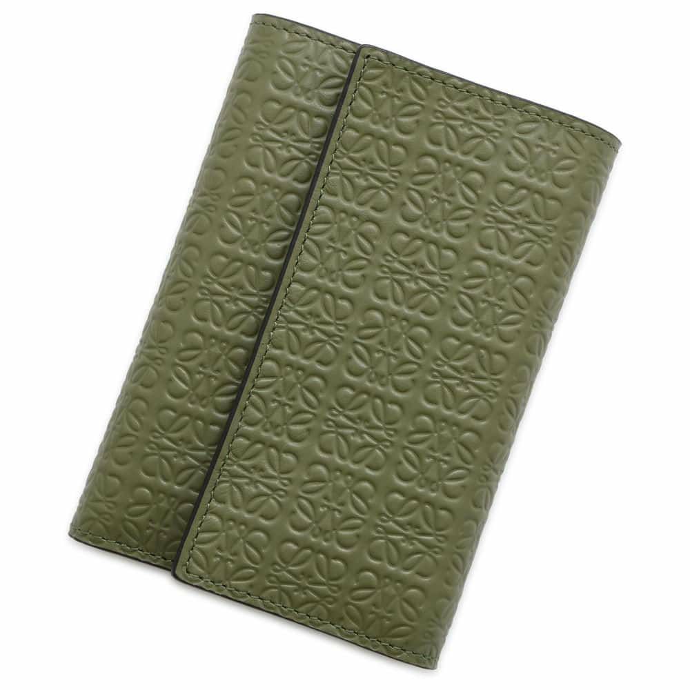 未使用品 訳アリ品】ロエベ バーティカルウォレットスモール 