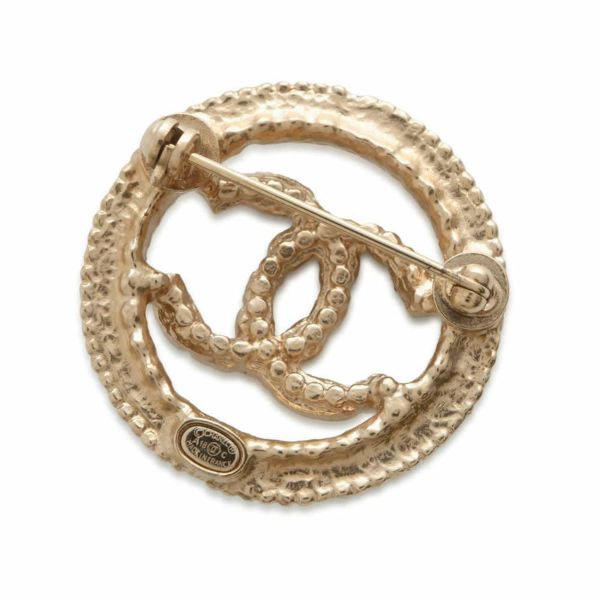 シャネル ブローチ ココマーク ラインストーン フェイクパール A18C CHANEL アクセサリー