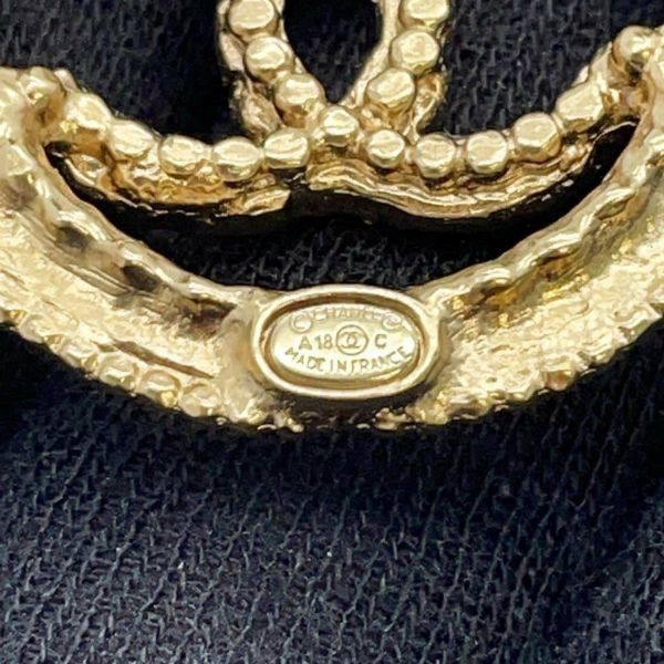 シャネル ブローチ ココマーク ラインストーン フェイクパール A18C CHANEL アクセサリー