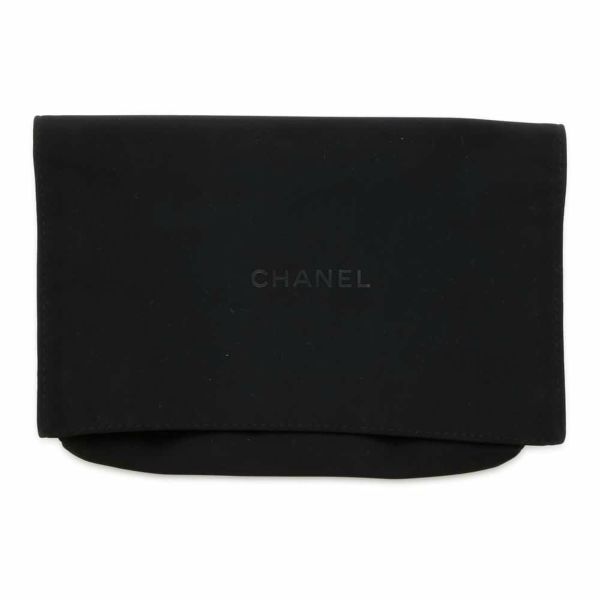 シャネル チェーンウォレット クラシック マトラッセ ココマーク ツイード AP0250 CHANEL 財布  黒 白