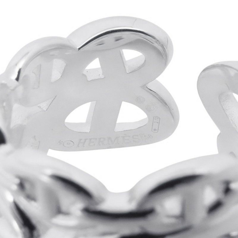 エルメス リング シェーヌダンクル アンシェネGM Enchainee SV925シルバー リングサイズ58 HERMES 指輪