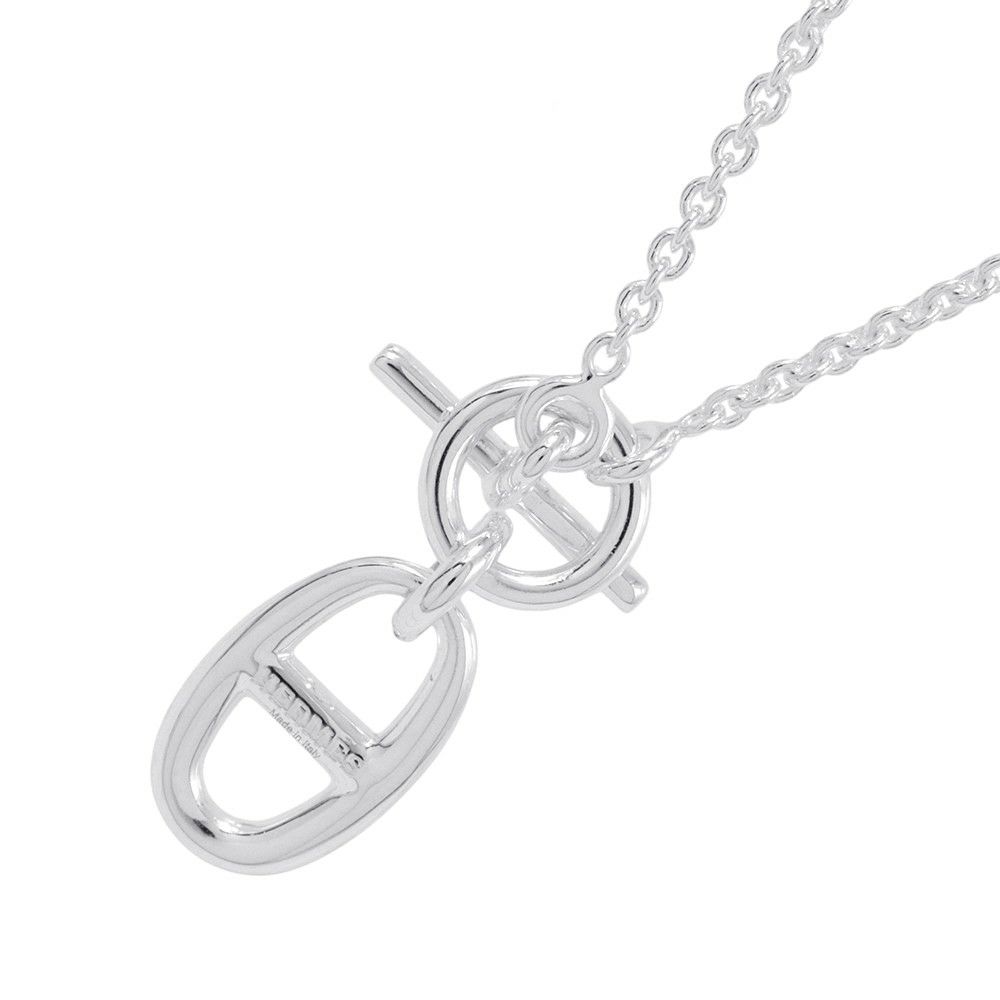 エルメス ネックレスシェーヌダンクル アミュレット SV925シルバー HERMES ジュエリー