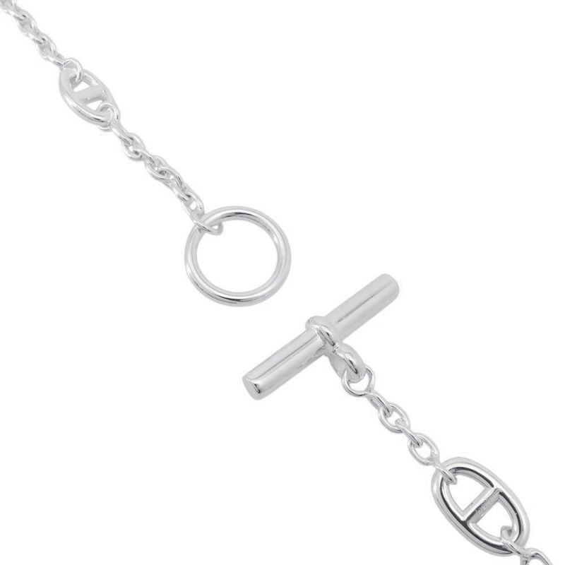 エルメス ネックレス シェーヌダンクル ファランドール SV925シルバー HERMES ロングネックレス ジュエリー