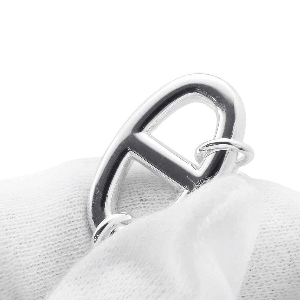 エルメス ネックレス シェーヌダンクル ファランドール SV925シルバー HERMES ロングネックレス ジュエリー