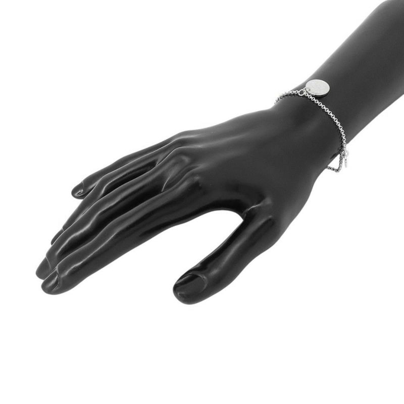 エルメス ブレスレット エクスリブリス PM SV925シルバー/K18PGピンクゴールド サイズSH HERMES ジュエリー