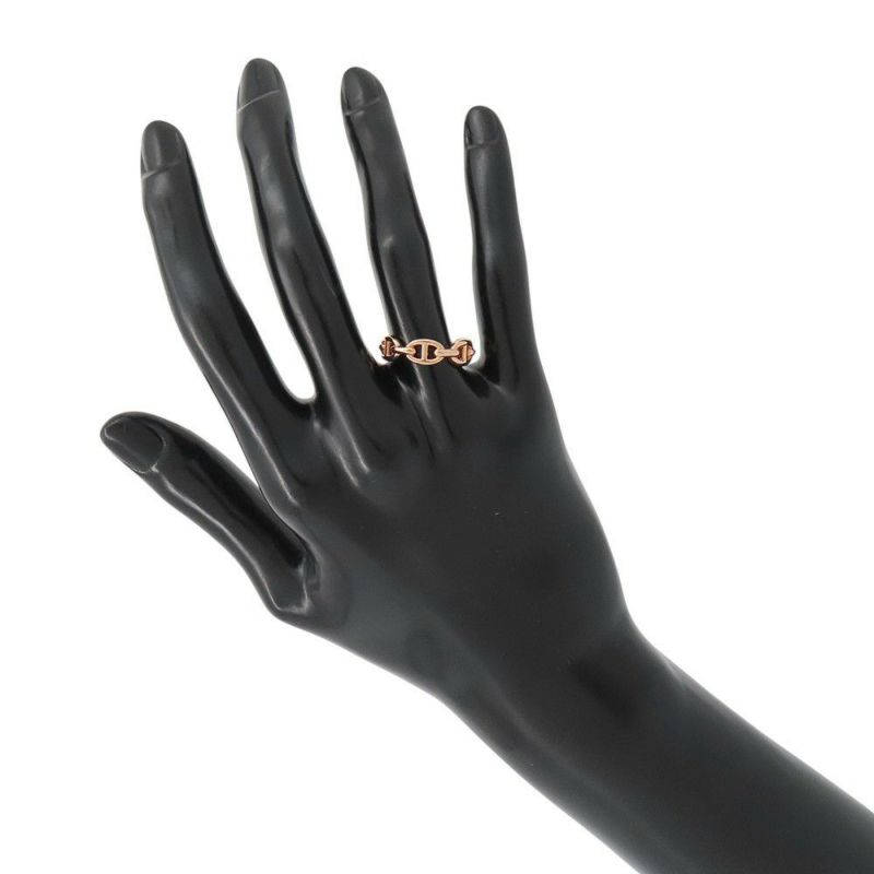 エルメス リング シェーヌダンクル アンシェネPM Enchainee K18PGピンクゴールド リングサイズ54 HERMES ジュエリー