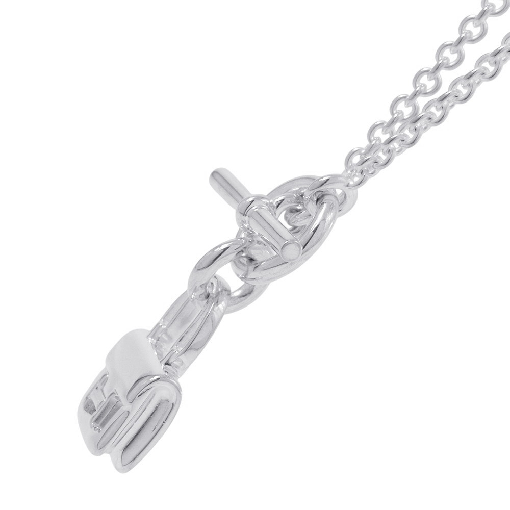 エルメス ネックレス アミュレット コンスタンス SV925シルバー HERMES ジュエリー