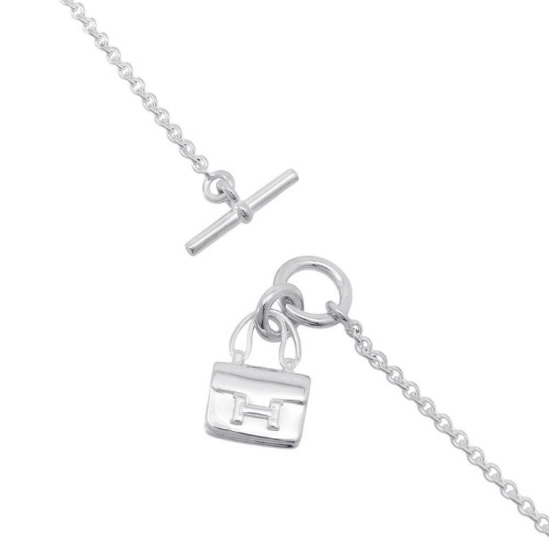 エルメス ネックレス アミュレット コンスタンス SV925シルバー HERMES ジュエリー