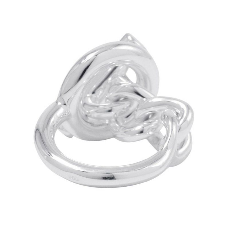 エルメス リング クロワゼットMM SV925シルバー リングサイズ52 HERMES ジュエリー 指輪