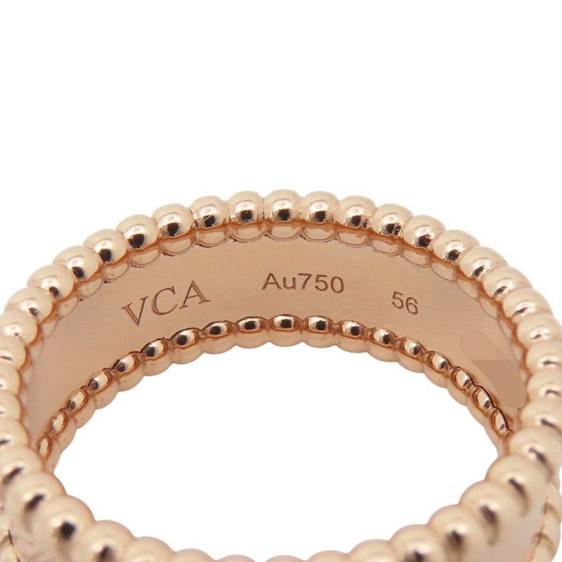 ヴァンクリーフ＆アーペル リング シニアチュール K18PGピンクゴールド サイズ56 VCARN32400 ローズゴールド