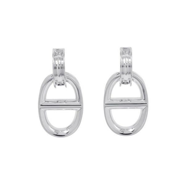 エルメス ピアス シェーヌダンクル レポンス ピアス Earrings SV925シルバー HERMES ジュエリー