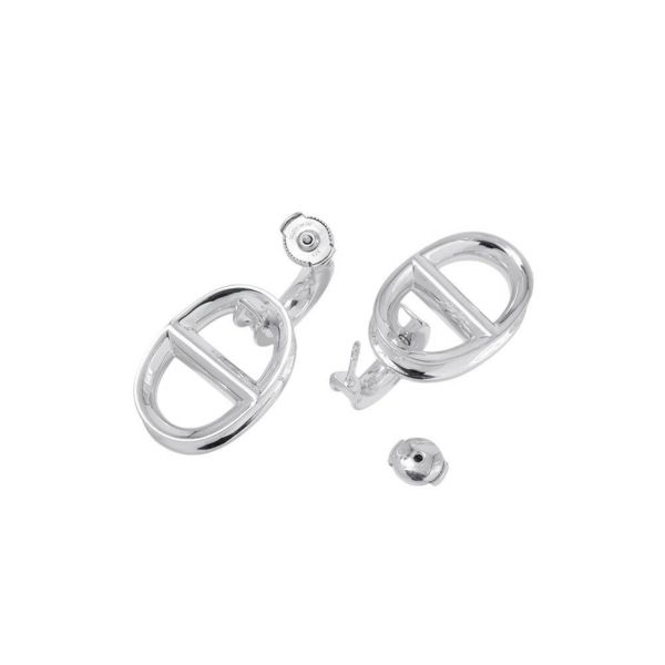 エルメス ピアス シェーヌダンクル レポンス ピアス Earrings SV925シルバー HERMES ジュエリー