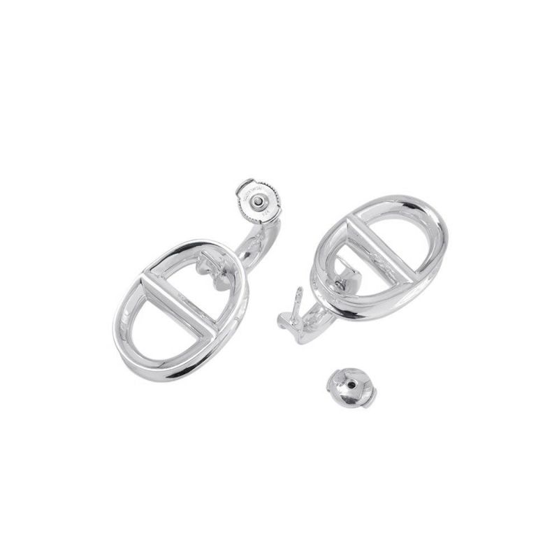 エルメス ピアス シェーヌダンクル レポンス ピアス Earrings SV925シルバー HERMES ジュエリー