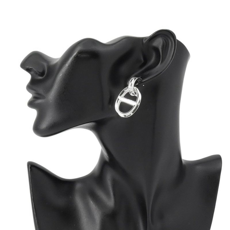 エルメス ピアス シェーヌダンクル レポンス ピアス Earrings SV925シルバー HERMES ジュエリー