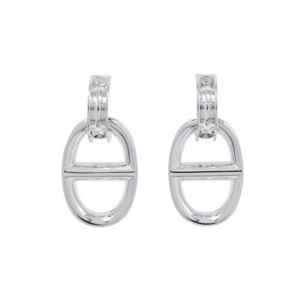 エルメス ピアス シェーヌダンクル レポンス ピアス Earrings SV925シルバー HERMES ジュエリー