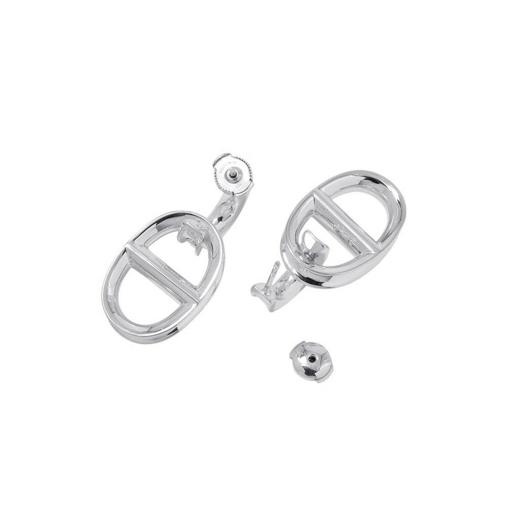 エルメス ピアス シェーヌダンクル レポンス ピアス Earrings SV925シルバー HERMES ジュエリー