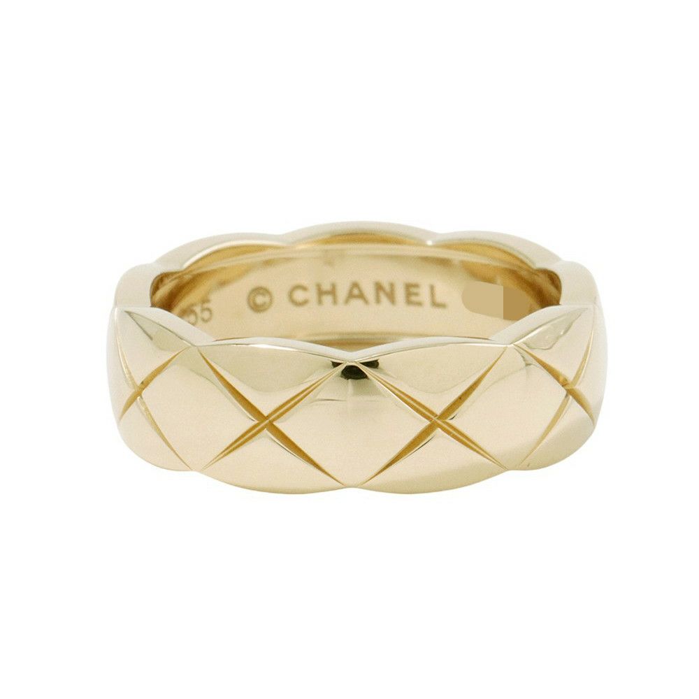 シャネル リング ココクラッシュ コレクション ミディアム MM K18YGイエローゴールド リングサイズ55 J10571 ジュエリー 指輪