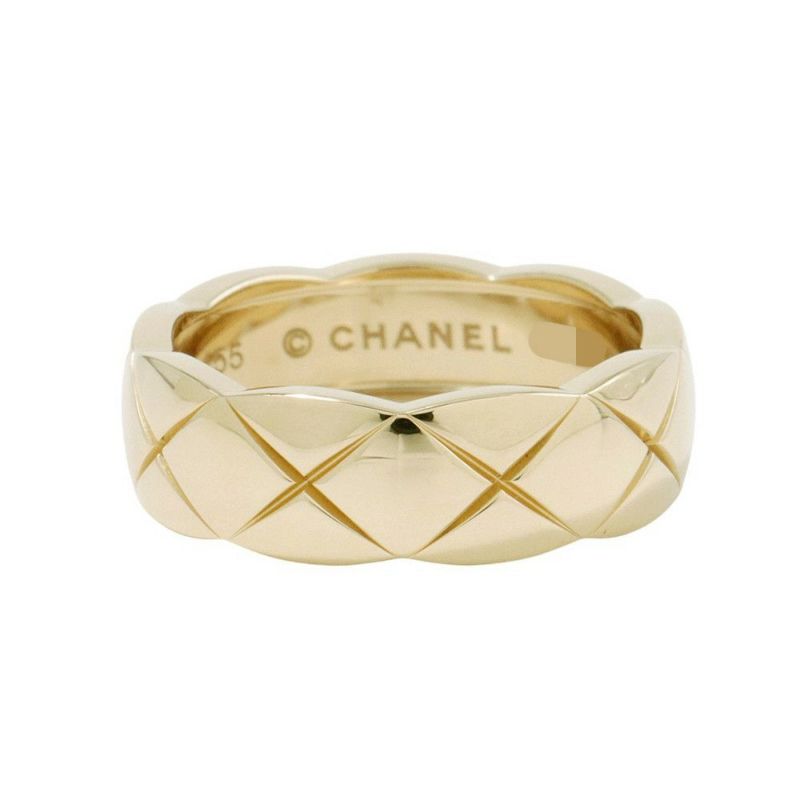 シャネル リング ココクラッシュ コレクション ミディアム MM K18YGイエローゴールド リングサイズ55 J10571 ジュエリー 指輪