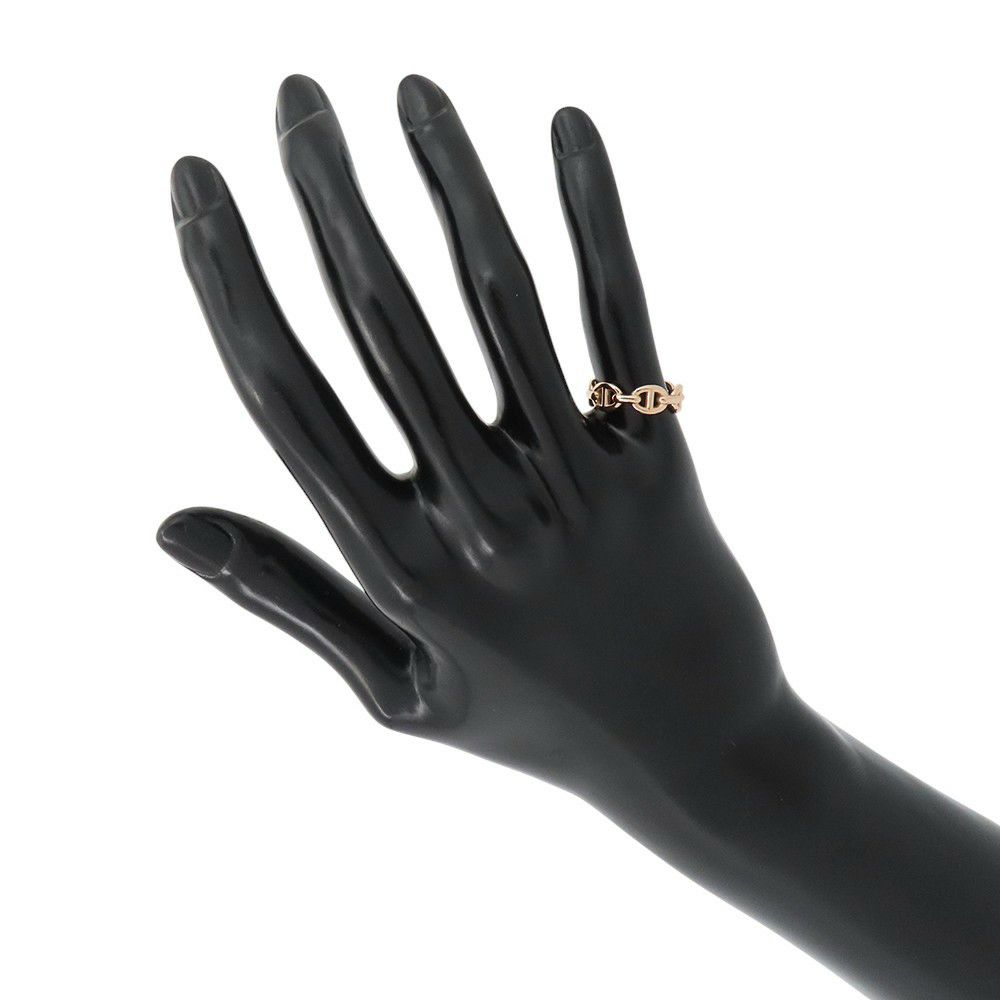 エルメス リング シェーヌダンクル アンシェネPM Enchainee K18PGピンクゴールド リングサイズ48 HERMES ジュエリー