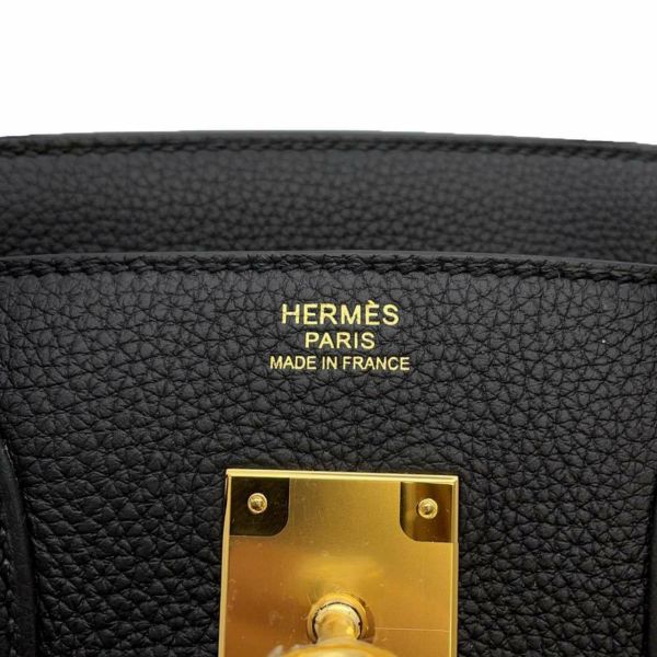 エルメス バーキン30 ブラック/ゴールド金具 トゴ B刻印 HERMES Birkin ハンドバッグ 黒