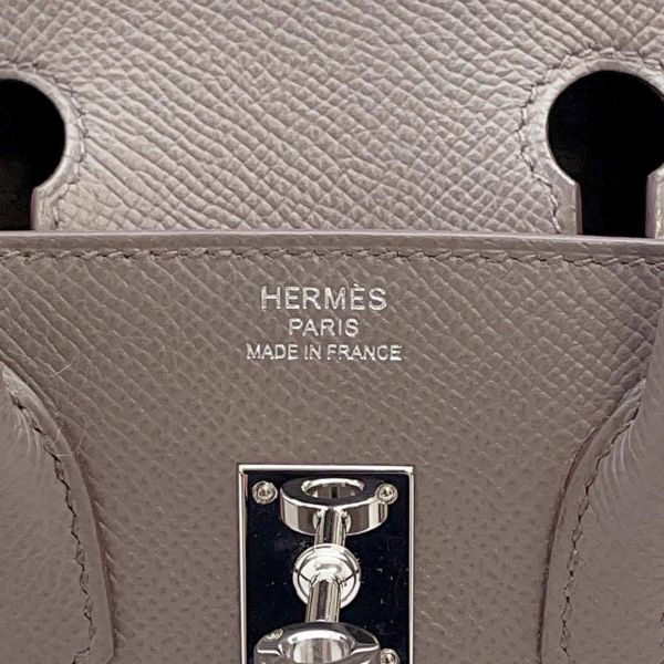 エルメス バーキン25 セリエ エタン/シルバー金具 エプソン Z刻印 HERMES Birkin ハンドバッグ