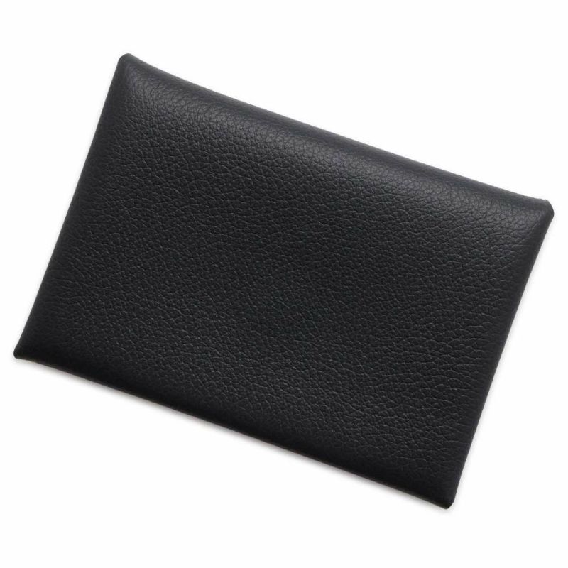 エルメス コインケース カルヴィ デュオ プロン/シルバー金具 エバーカラー W刻印 HERMES 財布